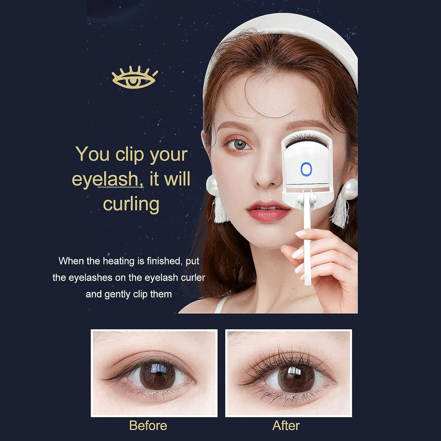 Electric Eyelash Curler Heated Ever Mart Uae